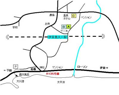 伊豆貸別荘Map